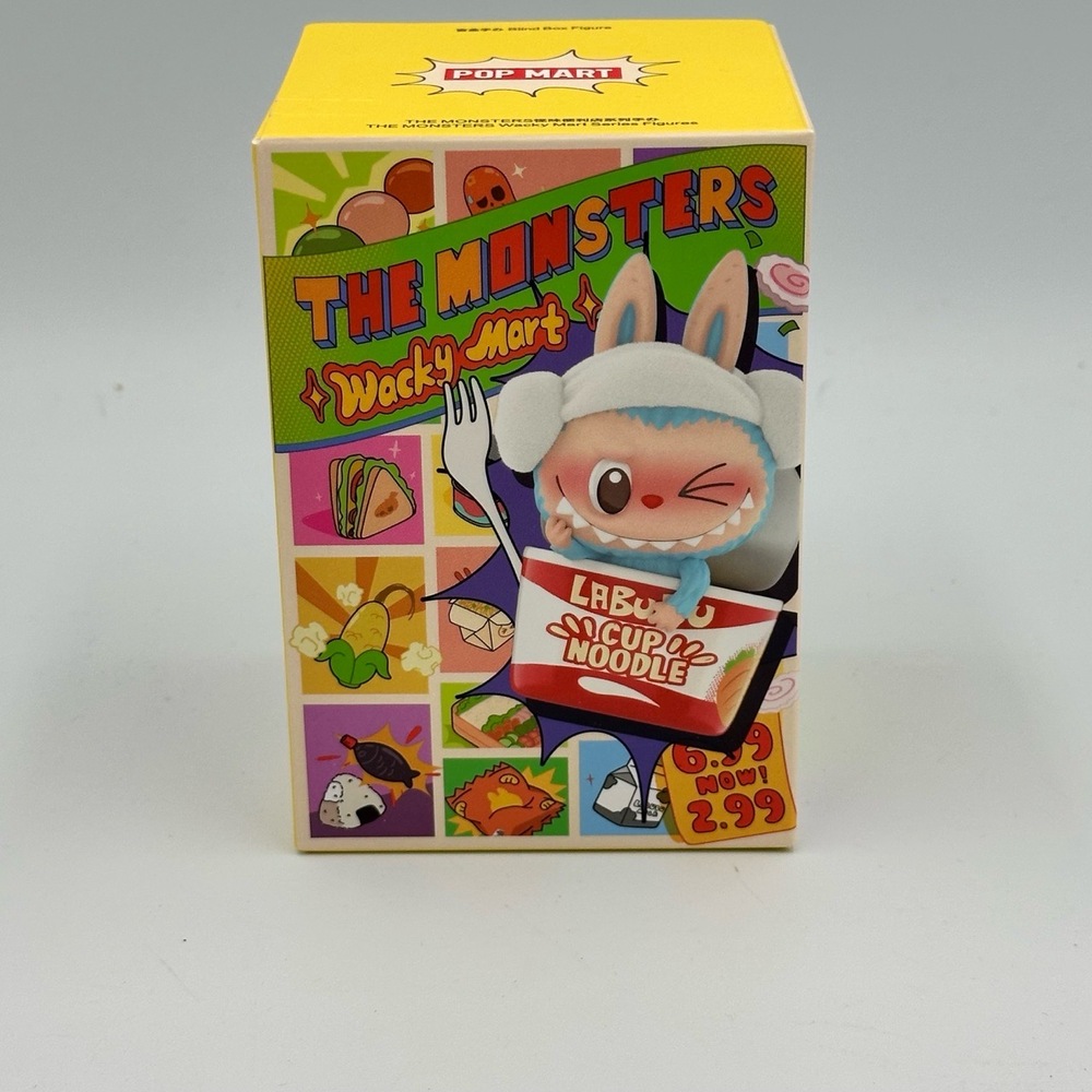 NWT Authentic POP MART THE MONSTERS Wacky Mart Labubu Blind Box Figure